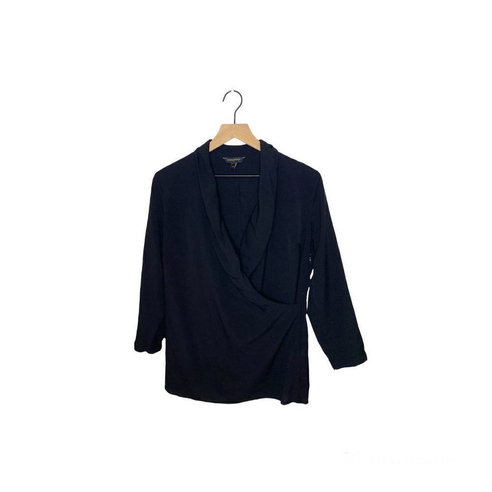 Banana Republic Crossed Front Blouse